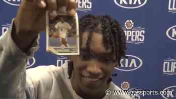 Clippers' Terance Mann has been carrying new teammate Rajon Rondo's card in his wallet since middle school
