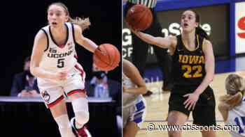 NCAA Women's Tournament 2021: UConn's Paige Bueckers and Iowa's Caitlin Clark meet in showdown of top freshmen