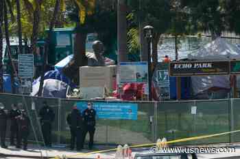 Cleanup Underway After Closure of Los Angeles Homeless Camp