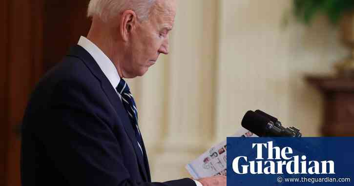 Scandal! Horror! Biden's press-briefing notes prompt rightwing outrage