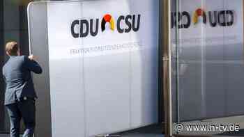 Kritik am Corona-Management:"Politbarometer": Hohe Verluste für Union - Grüne legen zu - n-tv NACHRICHTEN