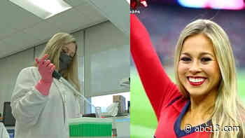 Houston Texans cheerleader also solves crimes as forensic scientist - KTRK-TV