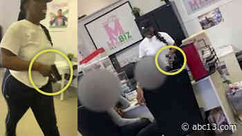 Caught on camera: North Houston tax preparer pulls gun on clients and attacks 1 of them - KTRK-TV