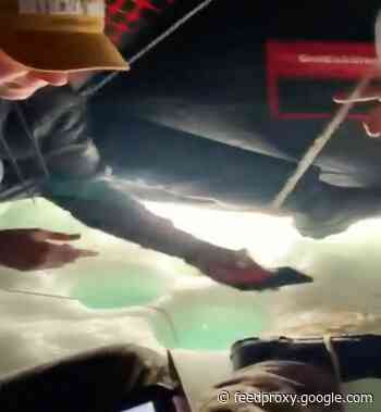 Apple iPhone survives 30-day plunge in deep, frozen Saskatchewan lake