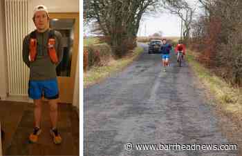 Neilston: Greg Lee completes first stages of challenge - Barrhead News