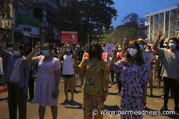 11 Myanmar officials face EU sanctions over coup and protests crackdown - Barrhead News