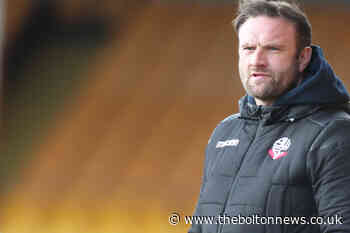 Bolton Wanderers boss on status of player contract talks - The Bolton News