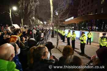 London mayor criticised for comments on policing of Clapham Common vigil