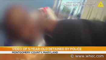 WATCH: Police in Maryland release body camera video of officer berating, handcuffing 5-year-old