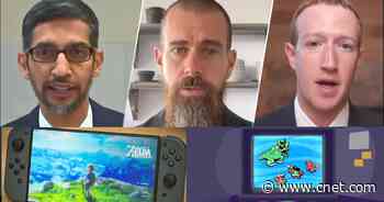 Tech CEOs speak to congress, more details on Nintendo's next Switch video     - CNET