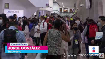 Previo a Semana Santa, así luce salida a Cuernavaca y AICM Imagen Televisión - Imagen Televisión