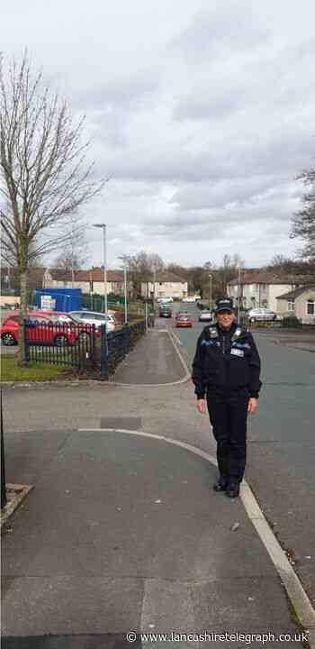 Burnley: Youths caught on CCTV spitting on cars on Greenock Street