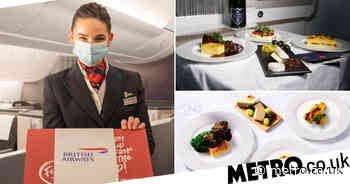 British Airways launches First Class food boxes just like the meals they serve onboard - Metro.co.uk