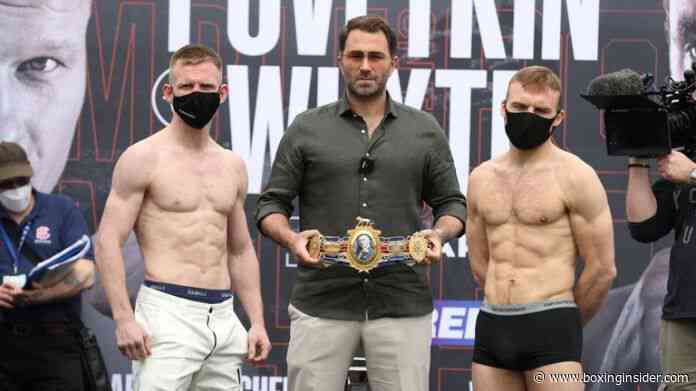 Alexander Povetkin vs Dillian Whyte 2 Undercard Results: Ted Cheeseman Stops James Metcalf
