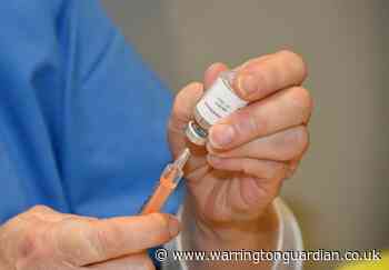 Coronavirus vaccine coverage by area of Warrington