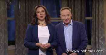 On ‘S.N.L.’, Maya Rudolph Hosts a Unity Seder as Kamala Harris