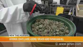 Legislative leaders announce agreement on marijuana bill, expected to vote next week
