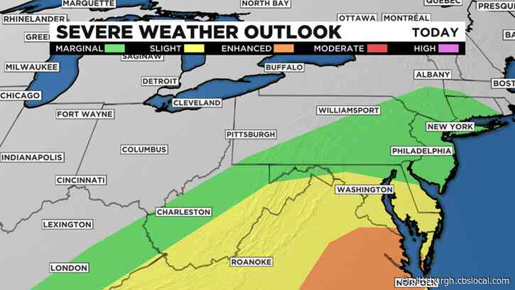 Pittsburgh Weather: Sunday Showers, Storm Chances