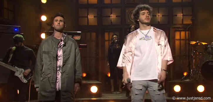 Adam Levine Joins Jack Harlow on 'Saturday Night Live' Stage for 'Same Guy' Performance - Watch!