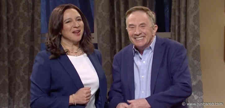 Martin Short Appears as Doug Emhoff Opposite Maya Rudolph as Kamala Harris on 'Saturday Night Live' - Watch!