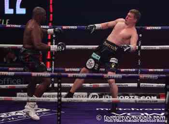 Alexander Povetkin vs. Dillian Whyte 2 – live action from Gibraltar