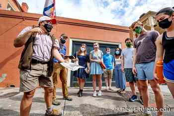 Walking tours provide students with deeper perspective on city's architecture, history - News from Tulane