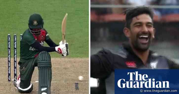 'This is ridiculous': New Zealand's Sodhi takes four wickets in 11 balls – video