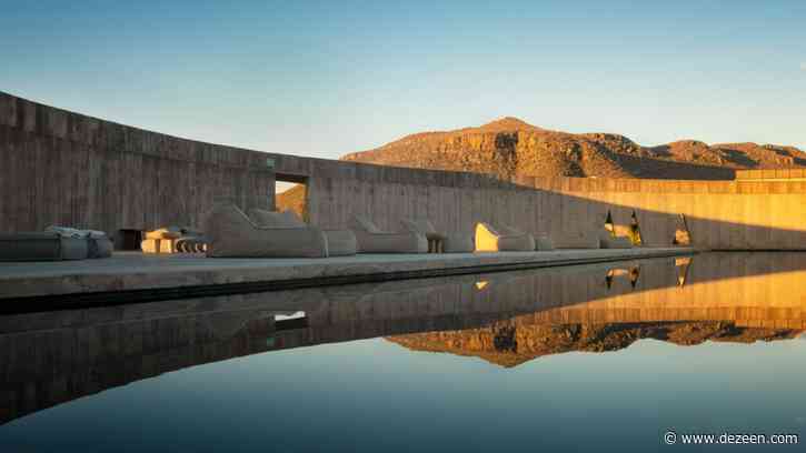 Concrete structures form Paradero Hotel on Mexico’s Baja Peninsula