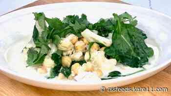 RECIPE: Vegan Indian Curry with Chickpeas and Spinach