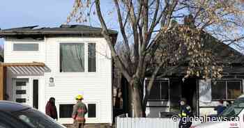 Saskatoon police and fire crews on scene of fire in Pleasant Hill neighbourhood