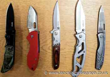 Knives removed from people arriving at vaccination centre