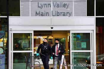 One dead and five wounded in stabbing at Vancouver library, suspect in custody