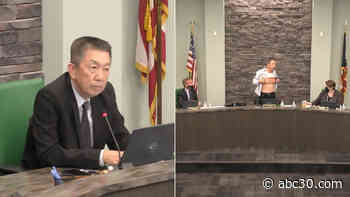 'Is this patriot enough?' Asian American official lifts up shirt, shows military scars during speech about racism
