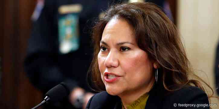 Rep. Veronica Escobar says that Texas Sens. Ted Cruz and John Cornyn are using the southern border 'as a prop'