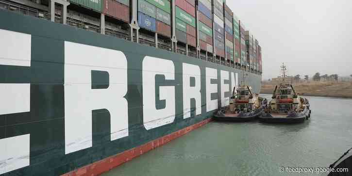 An unusually high 'spring' tide might help refloat the Ever Given on the Suez Canal, reports say