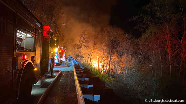 House Completely Destroyed In Fire In Wilkins Township