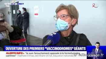 "C'est plus de sécurité." Cette habitante d'Arras est soulagée de pouvoir se faire vacciner - Actu Orange