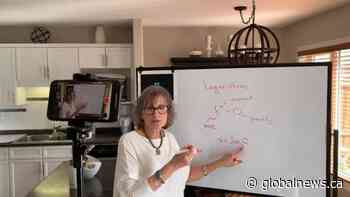 Retired teacher’s YouTube channel providing help for math problems