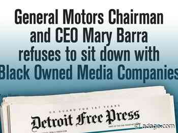 GM CEO called out by Black-owned media execs in full-page ad