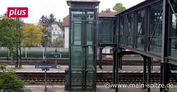 Ärger über häufig defekten Aufzug am Bahnhof Bischofsheim - Main-Spitze
