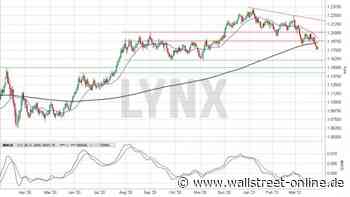 LYNX: Euro/US-Dollar: 200-Tage-Linie gefallen … Euro im Abstiegskampf