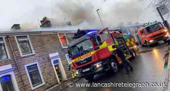 Firefighters tackled house fire in Blackburn where "window exploded"