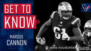 Get to know new Houston Texans offensive lineman Marcus Cannon, acquired in a trade with the New England Patriots. - HoustonTexans.com