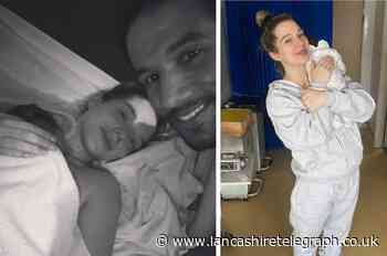 Helen Flanagan has baby boy and hails amazing midwife
