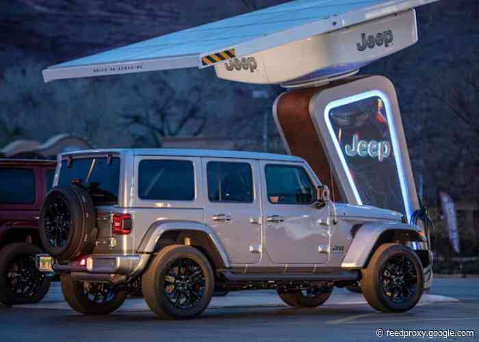 Jeep EV chargers to be installed at US off-road trailheads