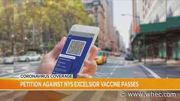 Petition launched against New York's COVID test result, vaccination status app