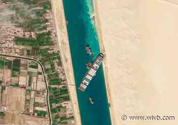 Ship 'partially refloated,' but still stuck in Suez Canal