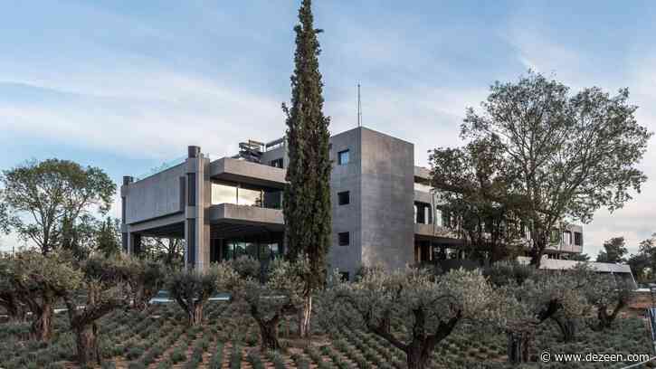 Georges Batzios Architects restores "original brutalist identity" of abandoned office in Greece