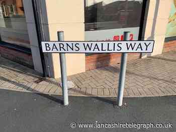 Dambusters hero's name spelt wrong on new street sign