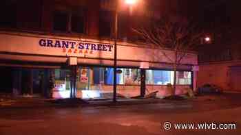 Crews battle fire at Grant Street Bazaar